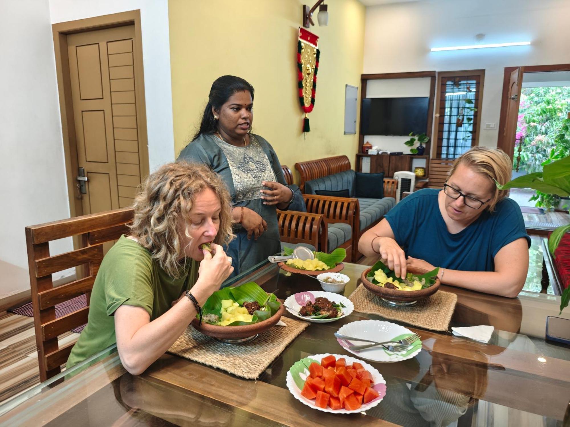 Oyster Marris Homestays Thiruvananthapuram Bagian luar foto